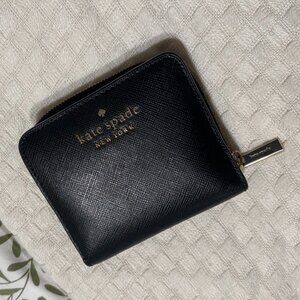 black kate spade wallet